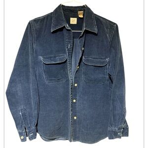GAP VTG 100% Cotton Corduroy Shirt | Made in Hong Kong | Size M